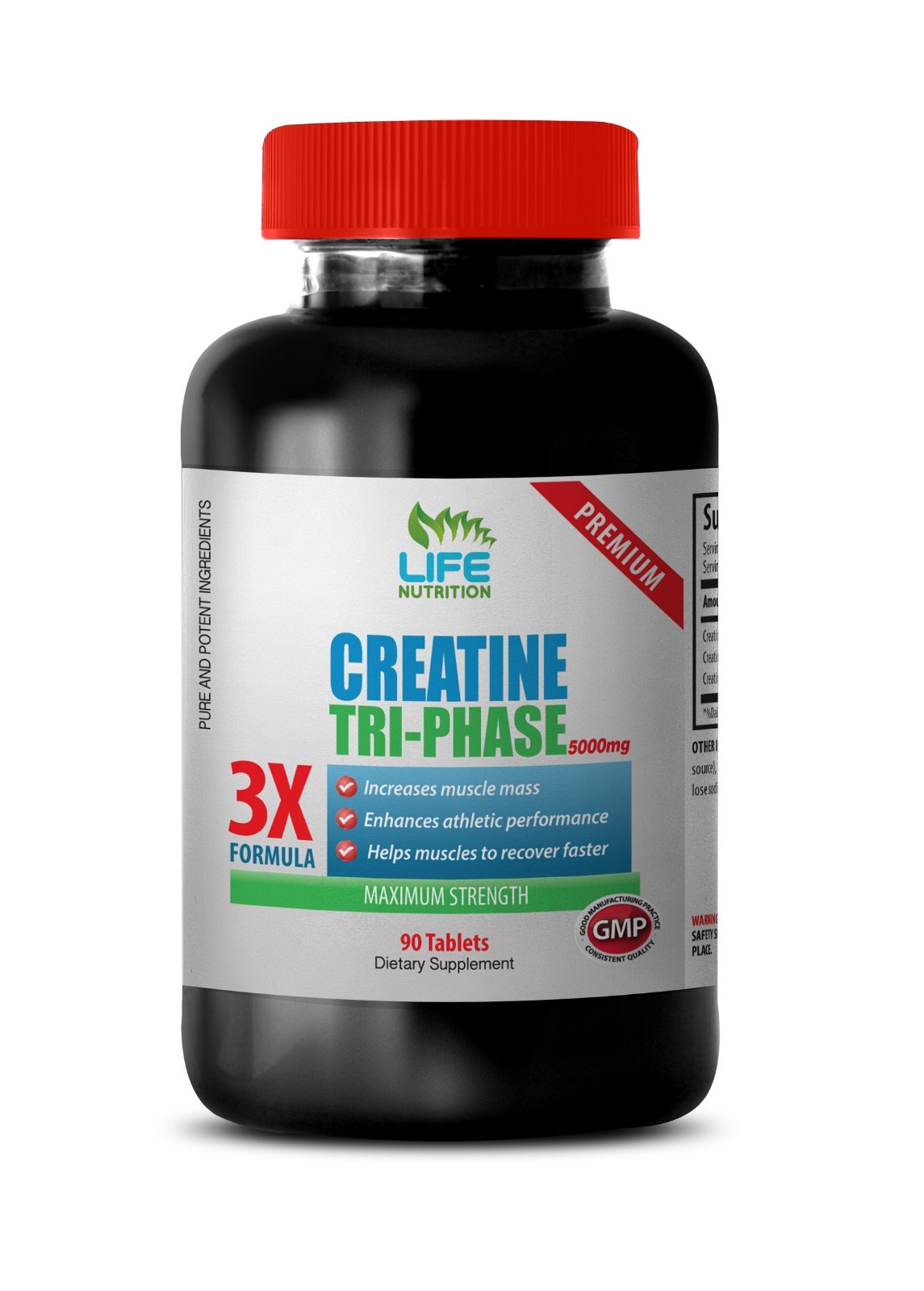muscle explosion – CREATINE TRI-PHASE 5000mg – muscle strength supplement 1 BOT