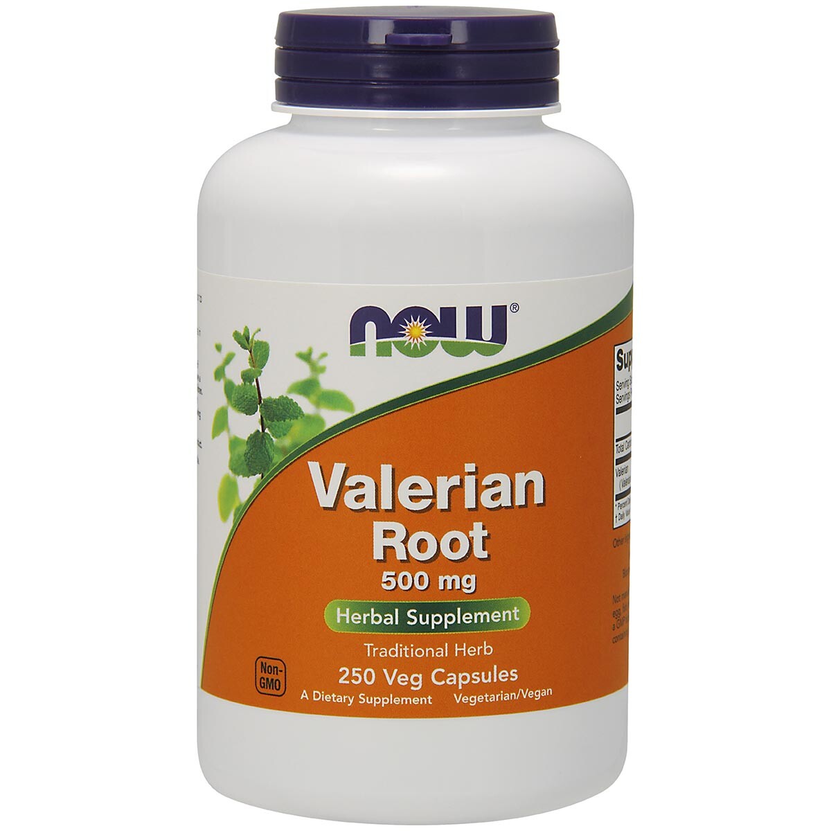 NOW FOODS Valerian Root 500 mg – 250 Veg Capsules