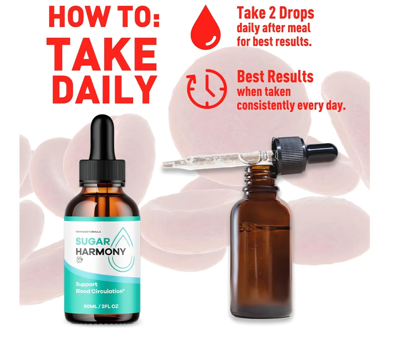 Sugar Harmony Blood Sugar Support 2 fl oz Grape Seed Horse Chestnut Exp. 03/2028