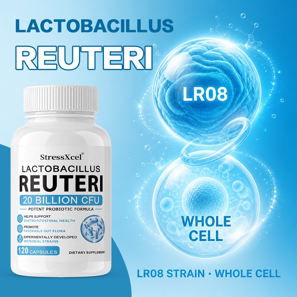 20 Billion CFU Probiotic Capsules For Bloating & Digestive Sluggishness,30~120CT