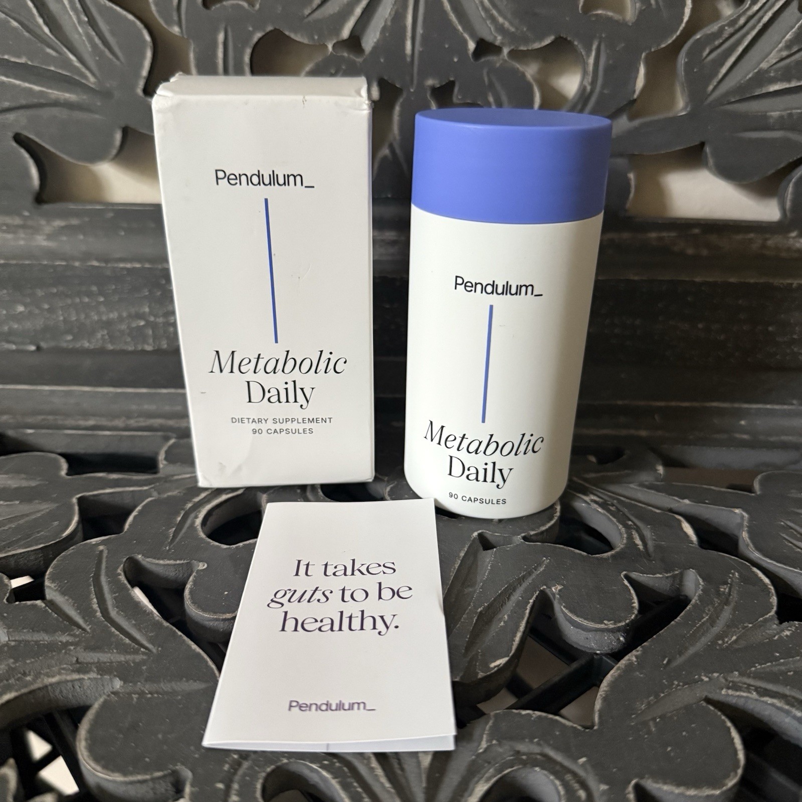 Pendulum Metabolic Daily Probiotic 90 Capsules Exp 03/2028 New Sealed