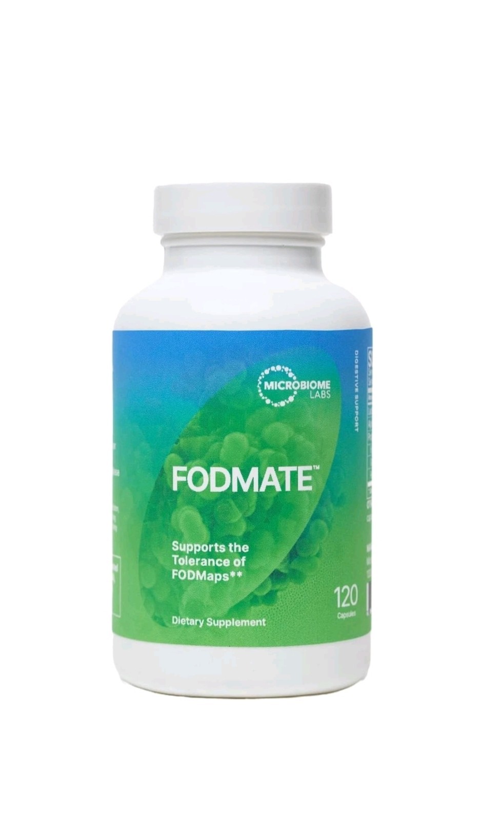 Microbiome Labs FODMate 120 Caps Supports Digestive Comfort and Relief #410