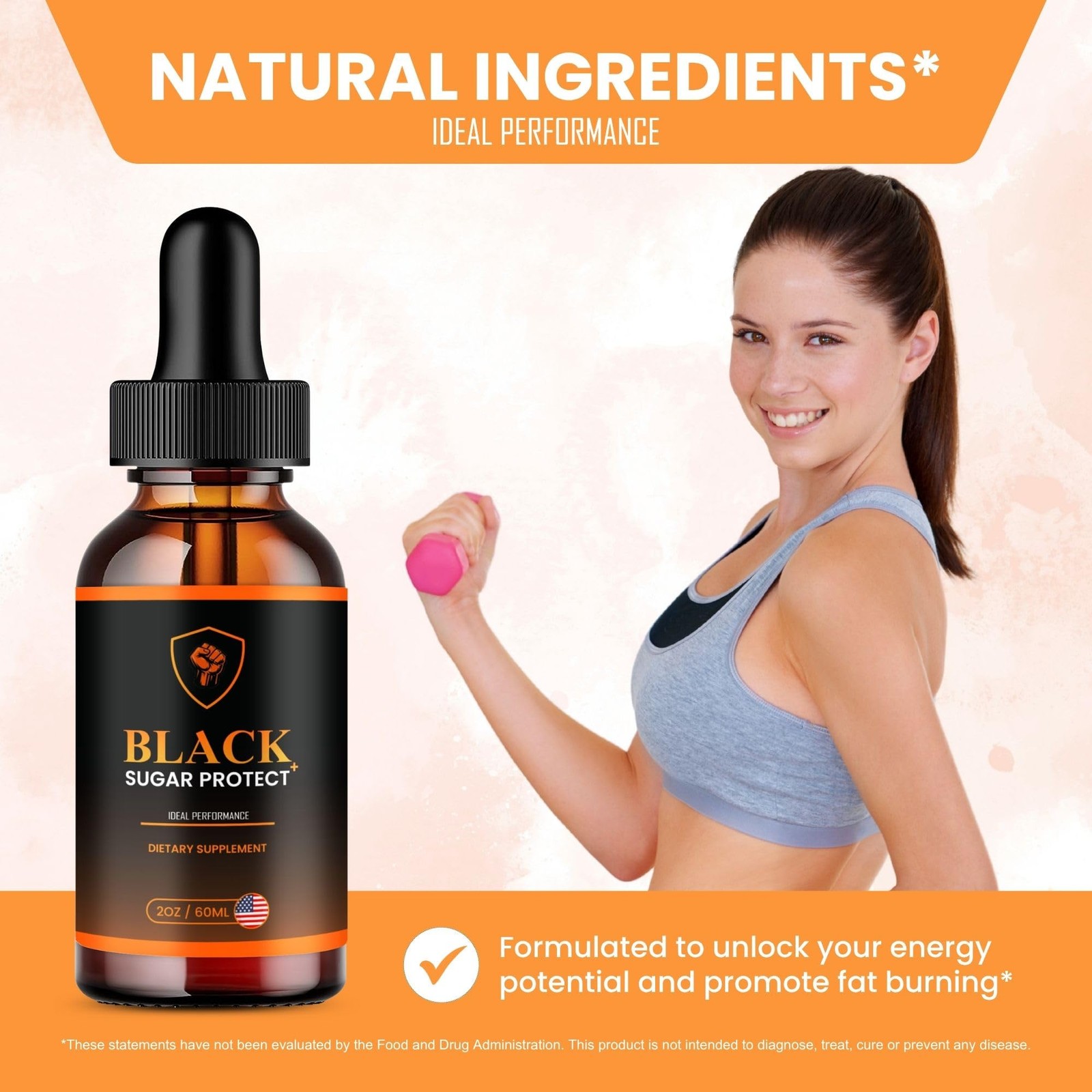 Black Sugar Protect General Wellness Supplement