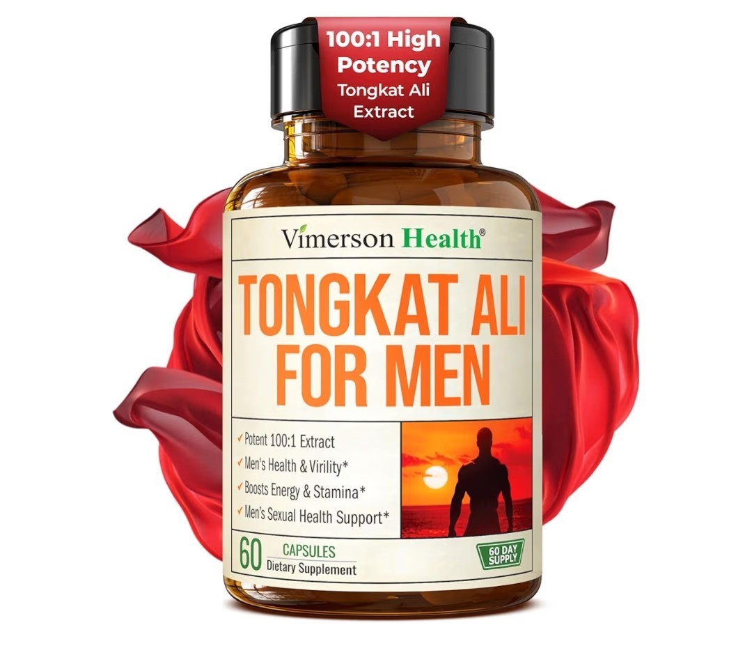 Vimerson Tongkat Al 2 Bottles 400mg – 60 Vegan Capsules Each
