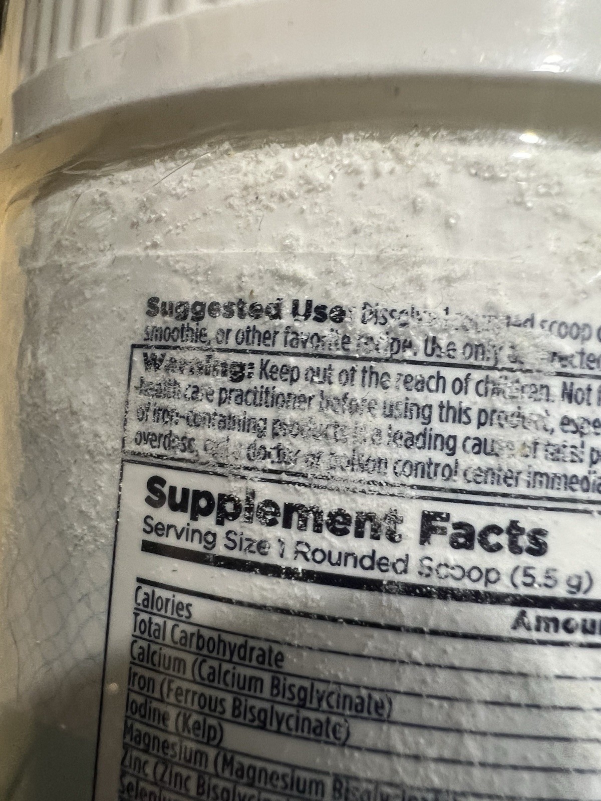KAL Total Mineral+ Bone Health Mandarin Drink Mix Powder 5.8oz Gluten-Free