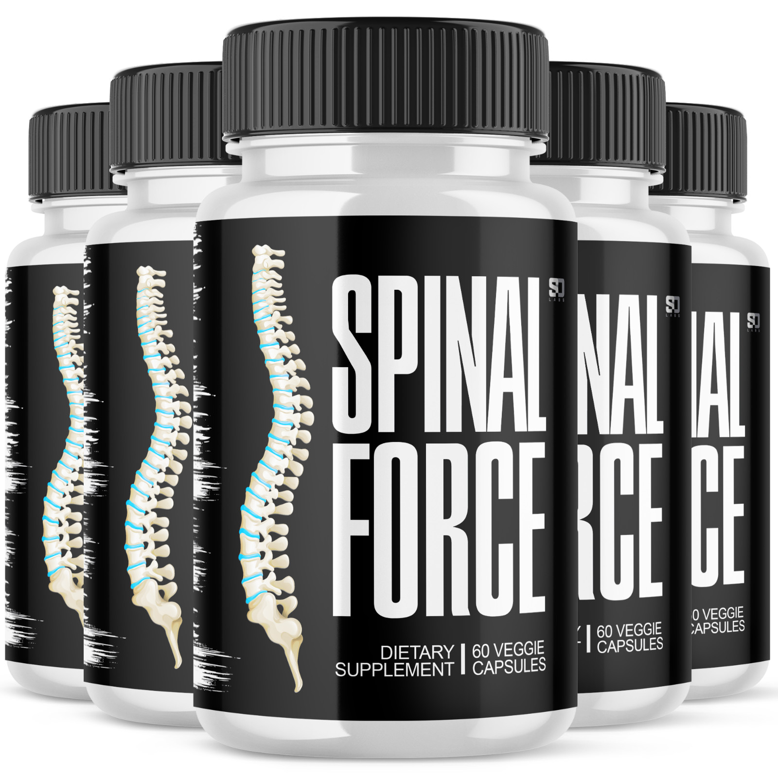 Spinal Force – Support Comfort and Flexibility for Spine and Back (5 Pack)