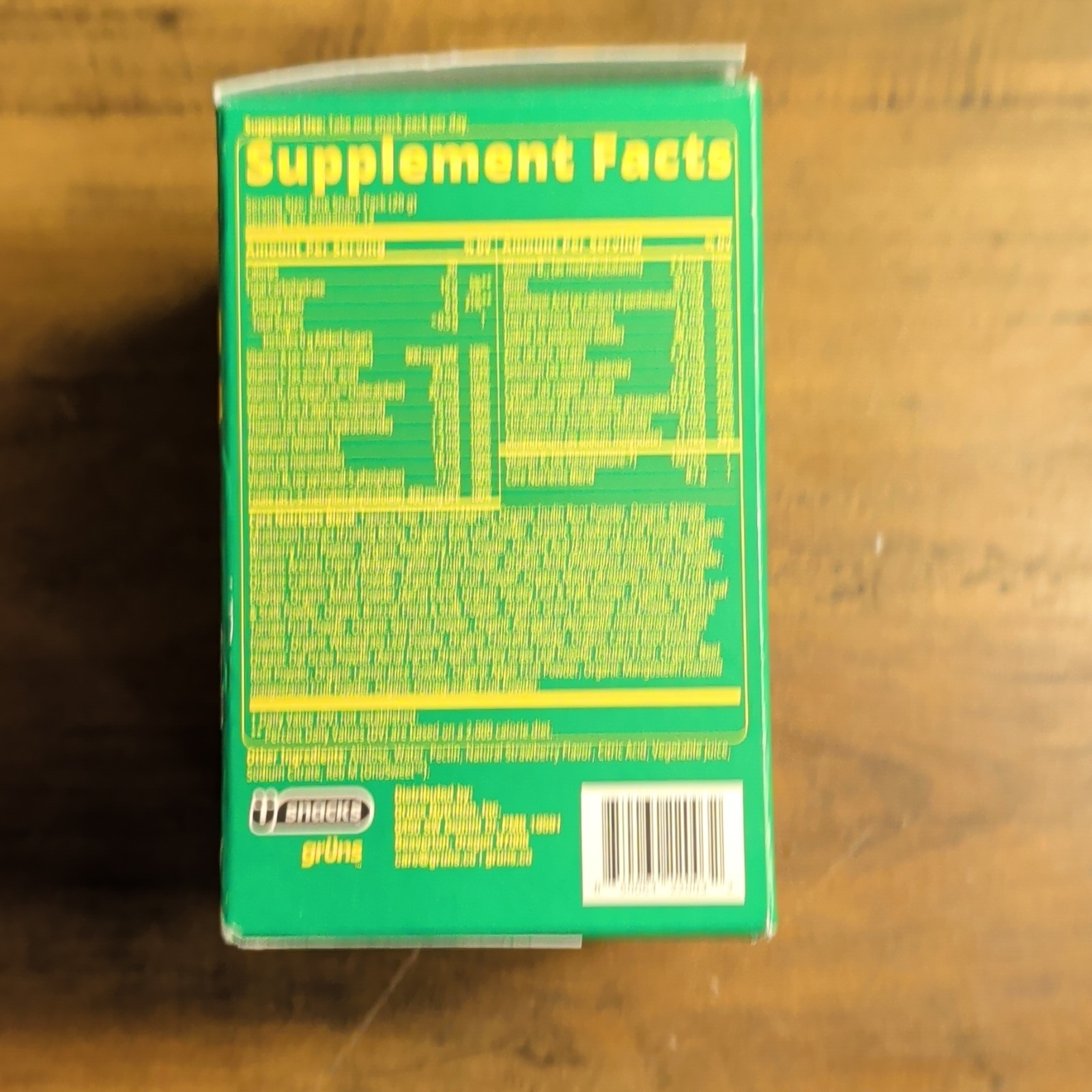grüns Superfoods Greens Gummies Sugar-Free Vegan Gluten-Free 12 Daily Packs