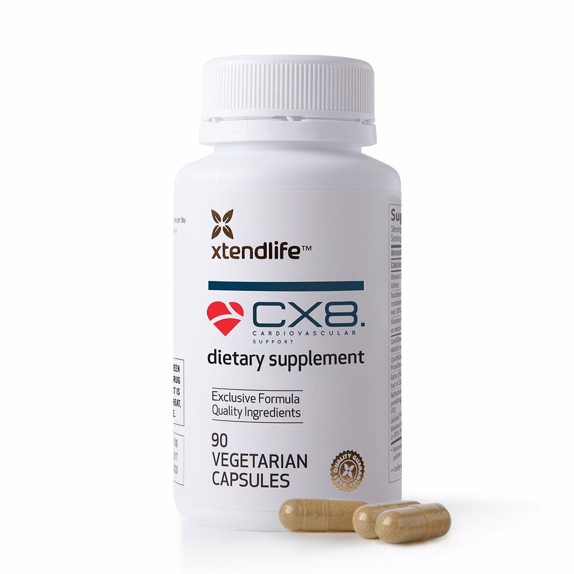 CX8 – Cardio Support – 90 Vegetarian Capsules
