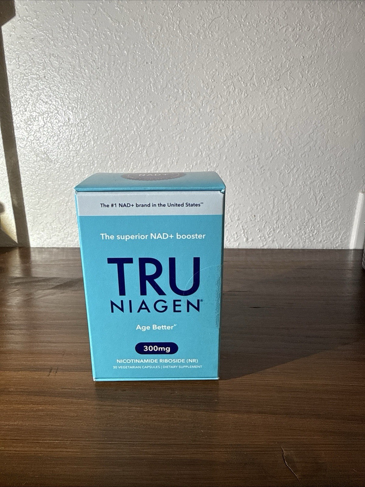 Tru Niagen Nicotinamide Riboside NR 300mg 30ct Vegetarian Caffeine-Free