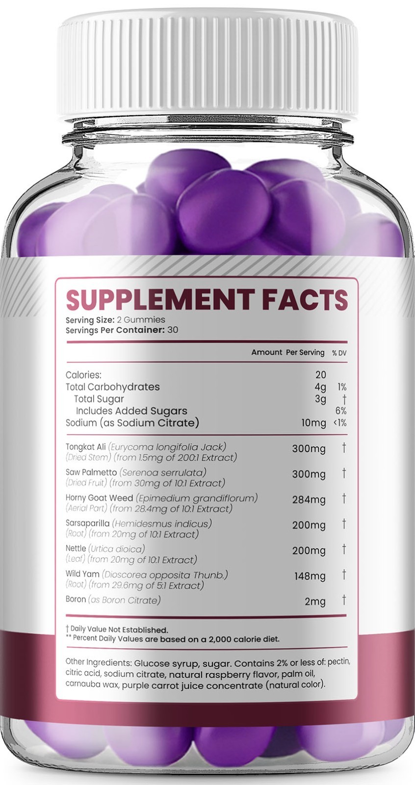 (2 Pack) Eremax Gummies for Men – Gummy Natural Blend for Overall Support