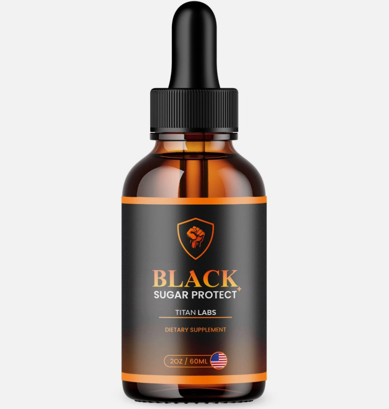 (1-5Pack) Black Sugar Protect Drops Advanced Blood Support Supplement 30 Serving