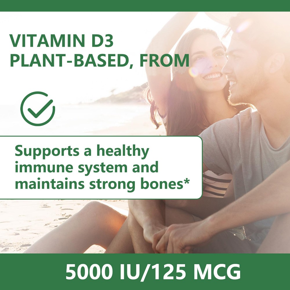 Vitamin D3 Capsules – Promotes strong bones, mood support, immune health