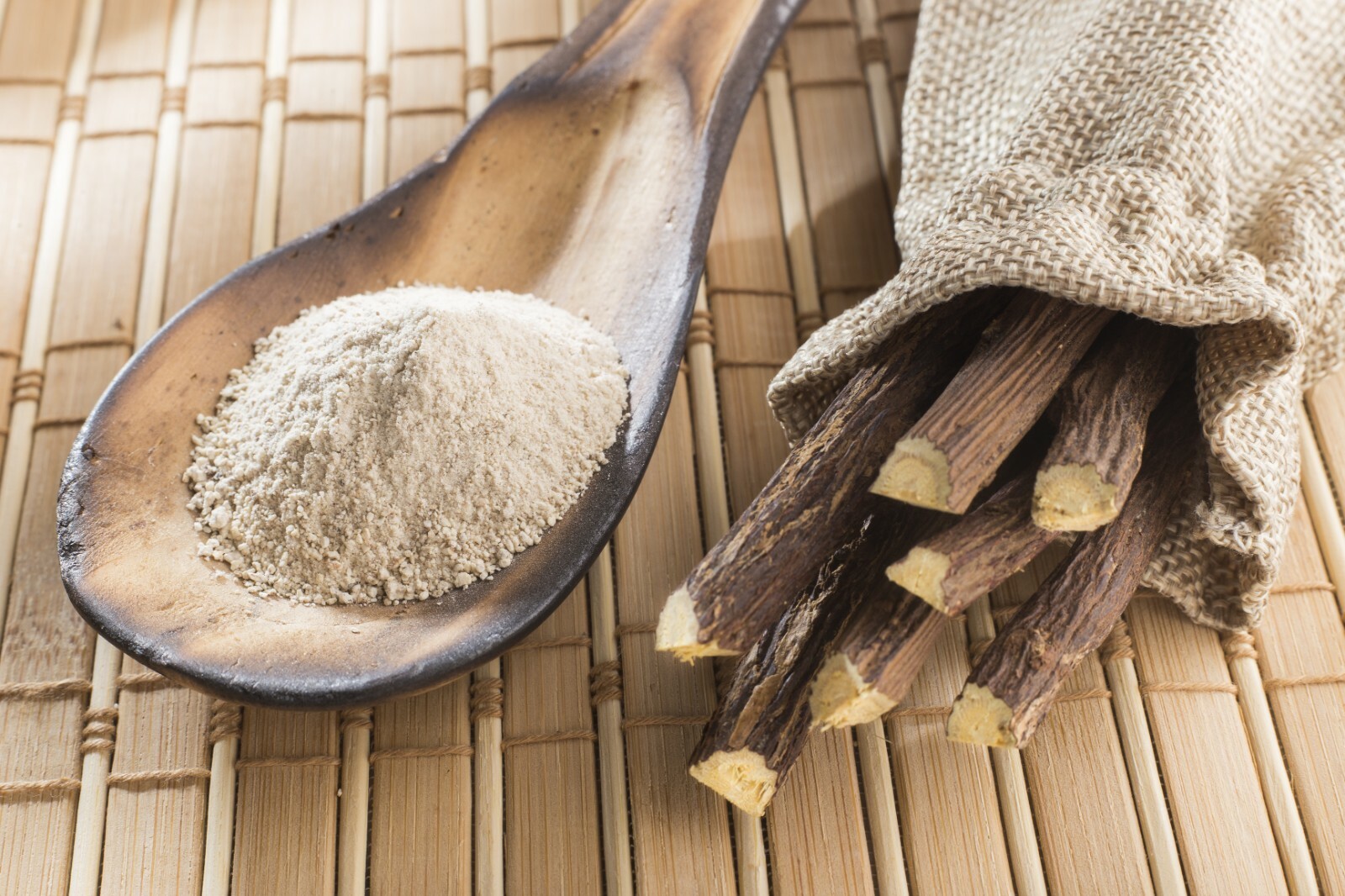 Licorice Root Powder (Liquorice) Mulethi Glycyrrhiza glabra 100% Natural Raw