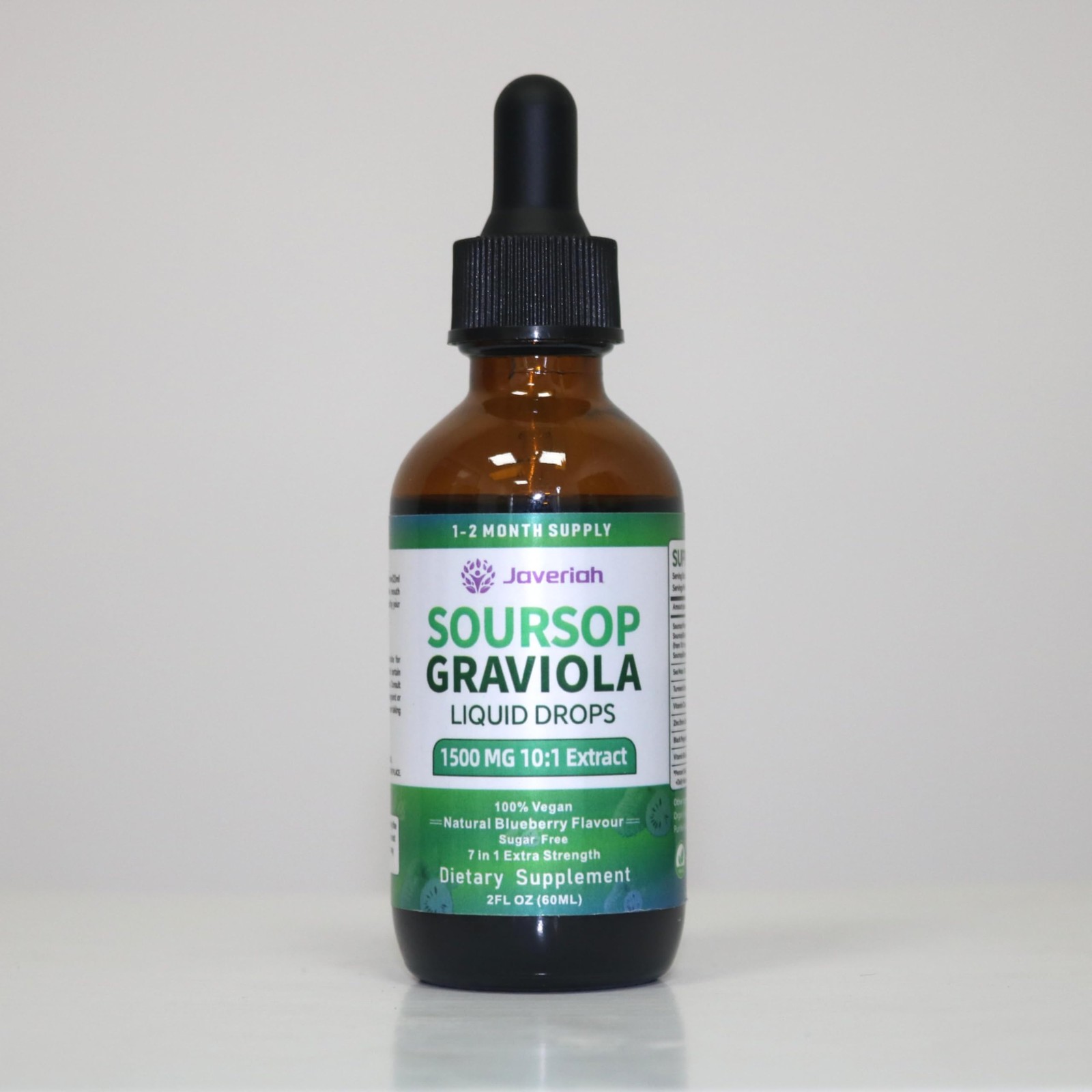 Soursop Bitters Liquid Drops Supplement with Irish Sea 2 Fl Oz (Pack of 1)