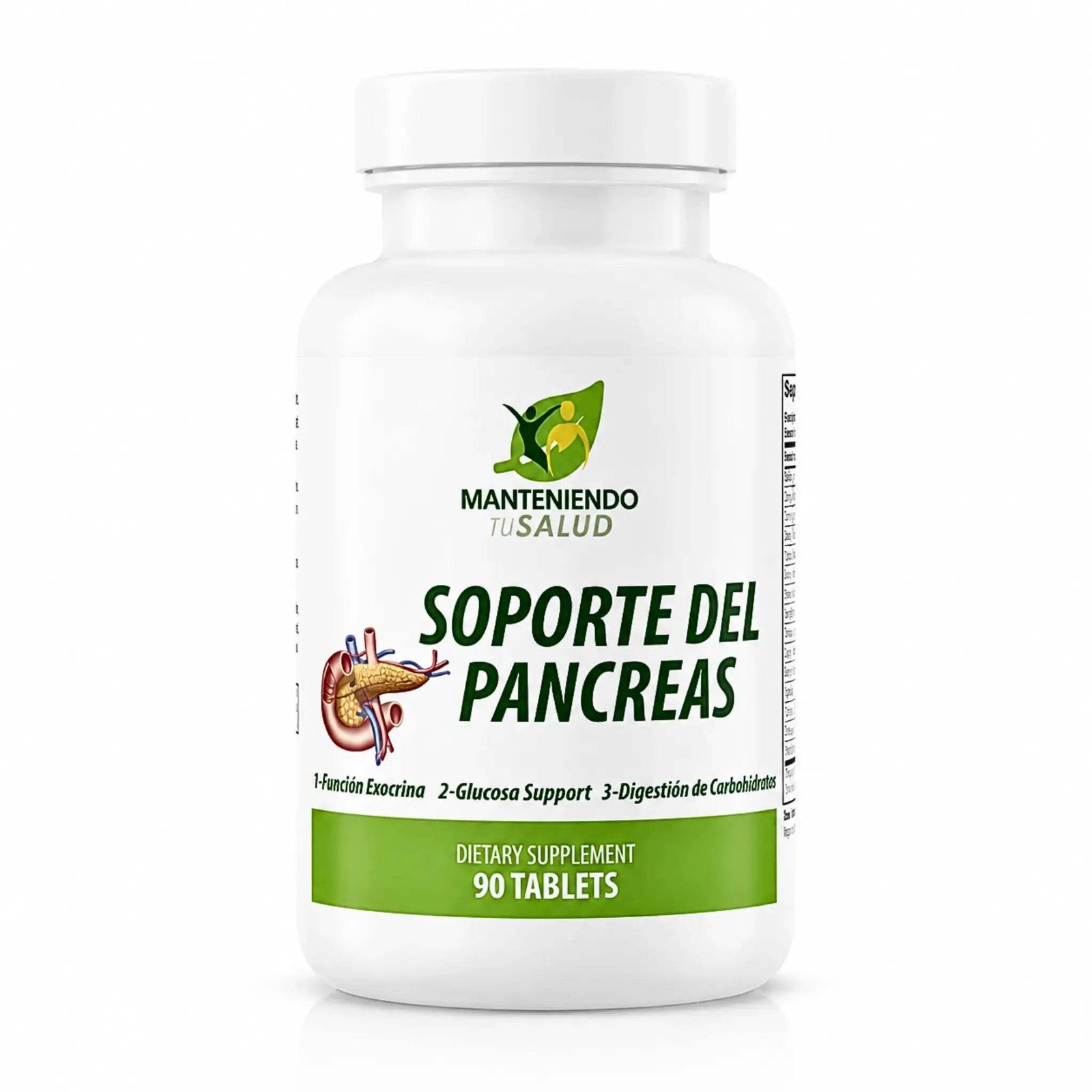 Manteniendo Tu Salud Soporte del Páncreas, Bitter Melon, 90 Tablets