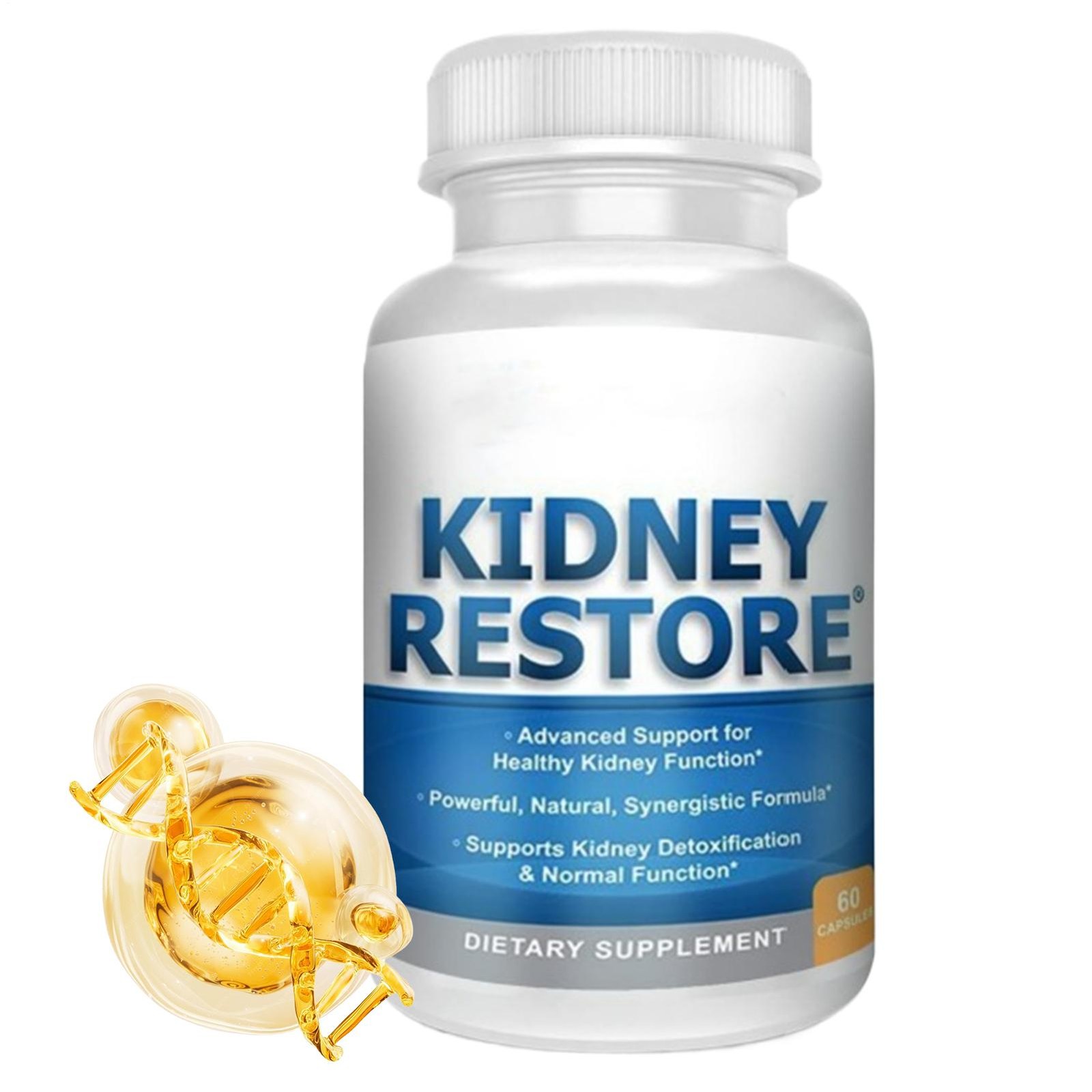 Kidney Health Detox Restore Cleanse Support High Natural Supplement Quality