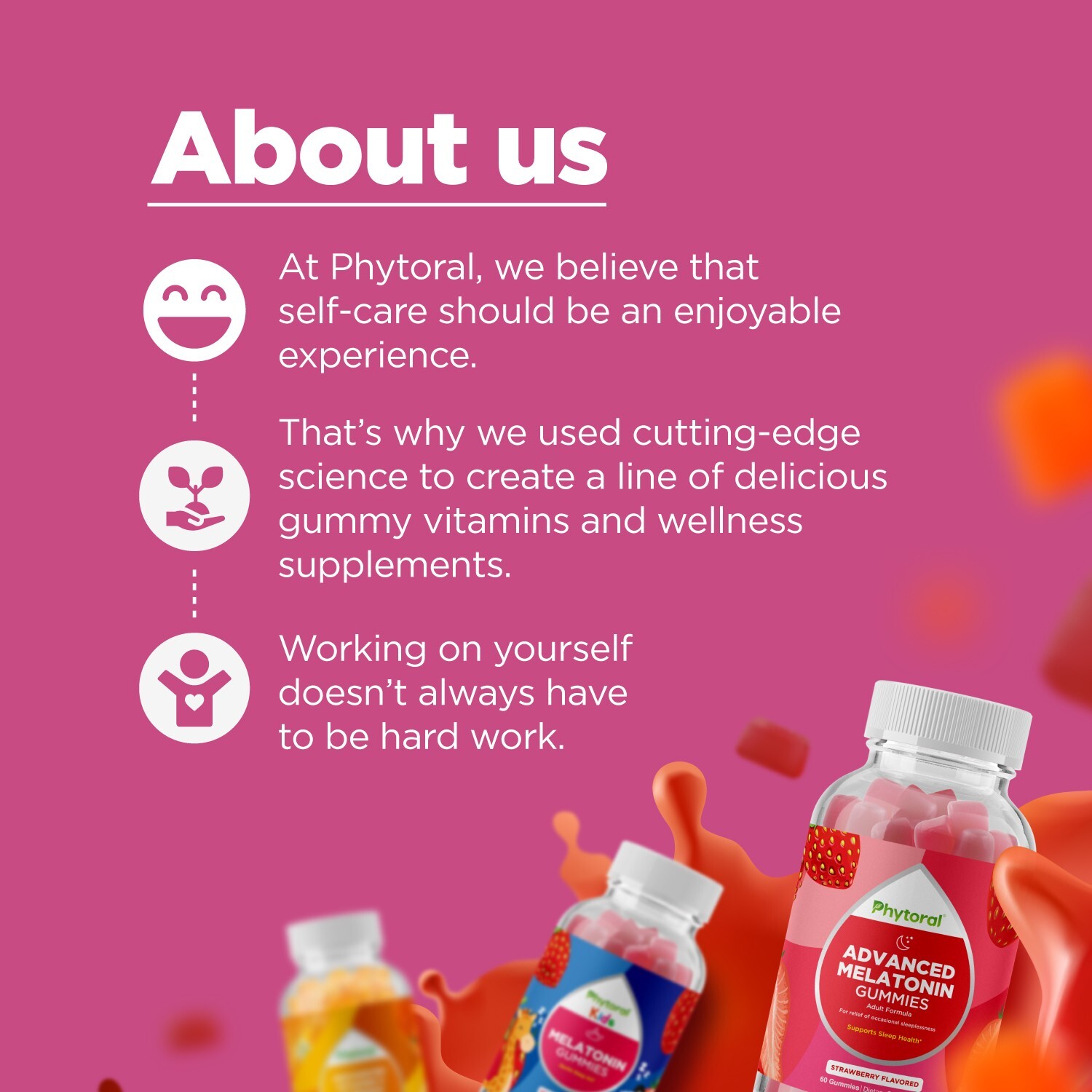 Natural Multivitamin Iron Gummies for Adults – Adult Gummy Vitamins with Iron