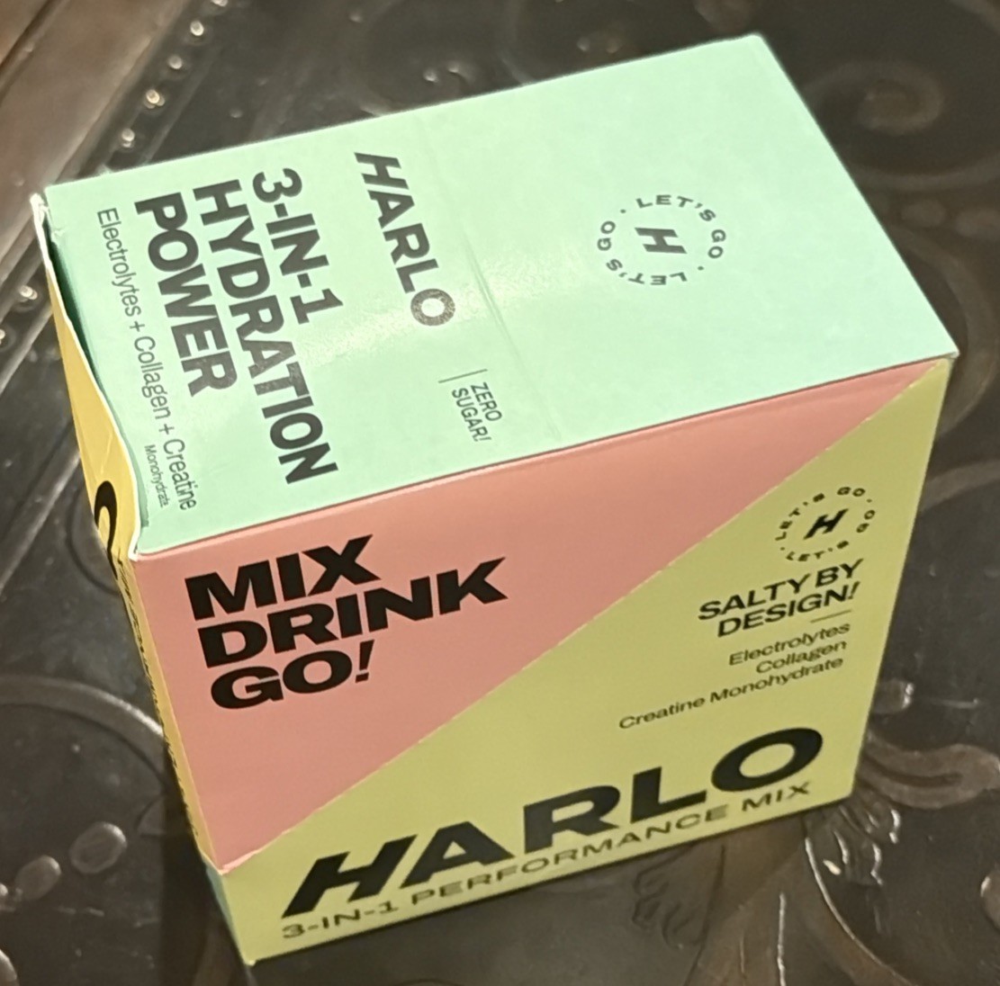 HARLO 3-in-1 Performance Mix Salty By Design! MIX DRINK GO 12 Sachets / Packets
