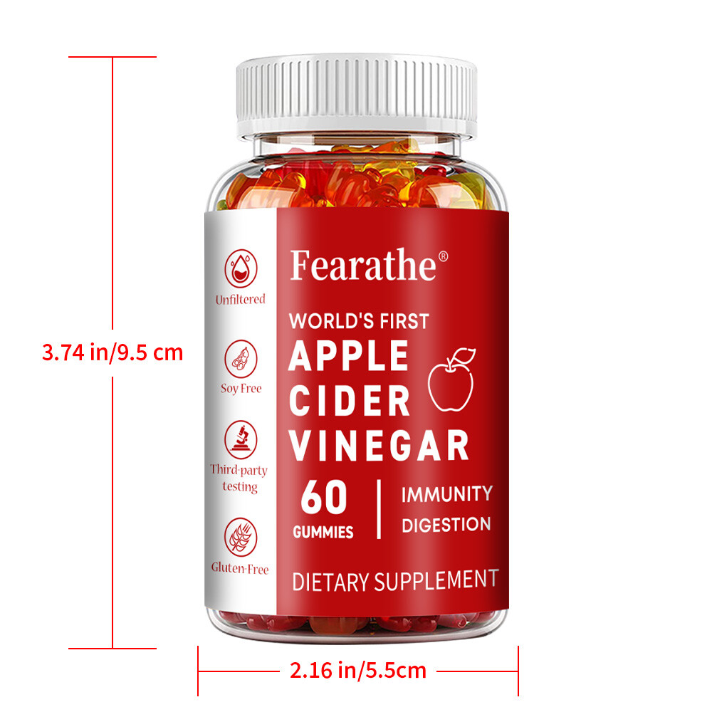 Apple Cider Vinegar Gummies Balance Weight Management,Promotes Digestive Health