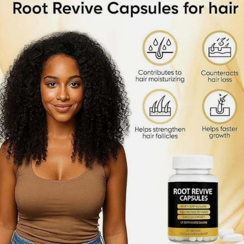 Root Revive Capsules for Hair Growth, Nourishes Thinning Hair & Boosts Hair