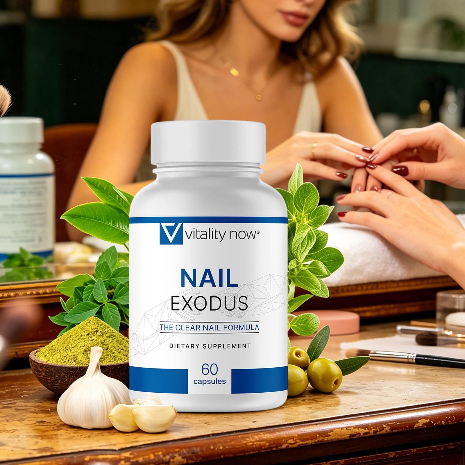 2X Nail Exodus Extreme Probiotic Supplement Support For Nail Health 120 Capsules