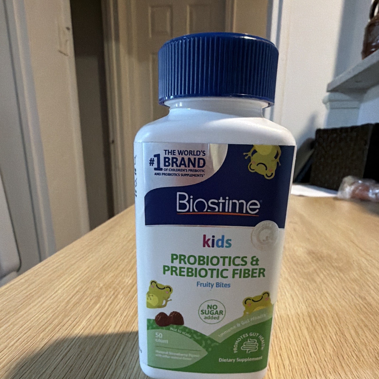 Biostime Kids Probiotic Digestive Support Chewable Fruity Bites 50ct Exp 11/2026