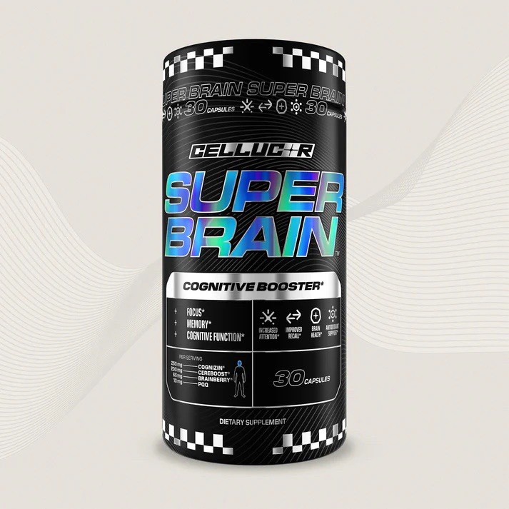 Cellucor Super Brain Cognitive Booster Nootropic Cognizin Brainberry Cereboost