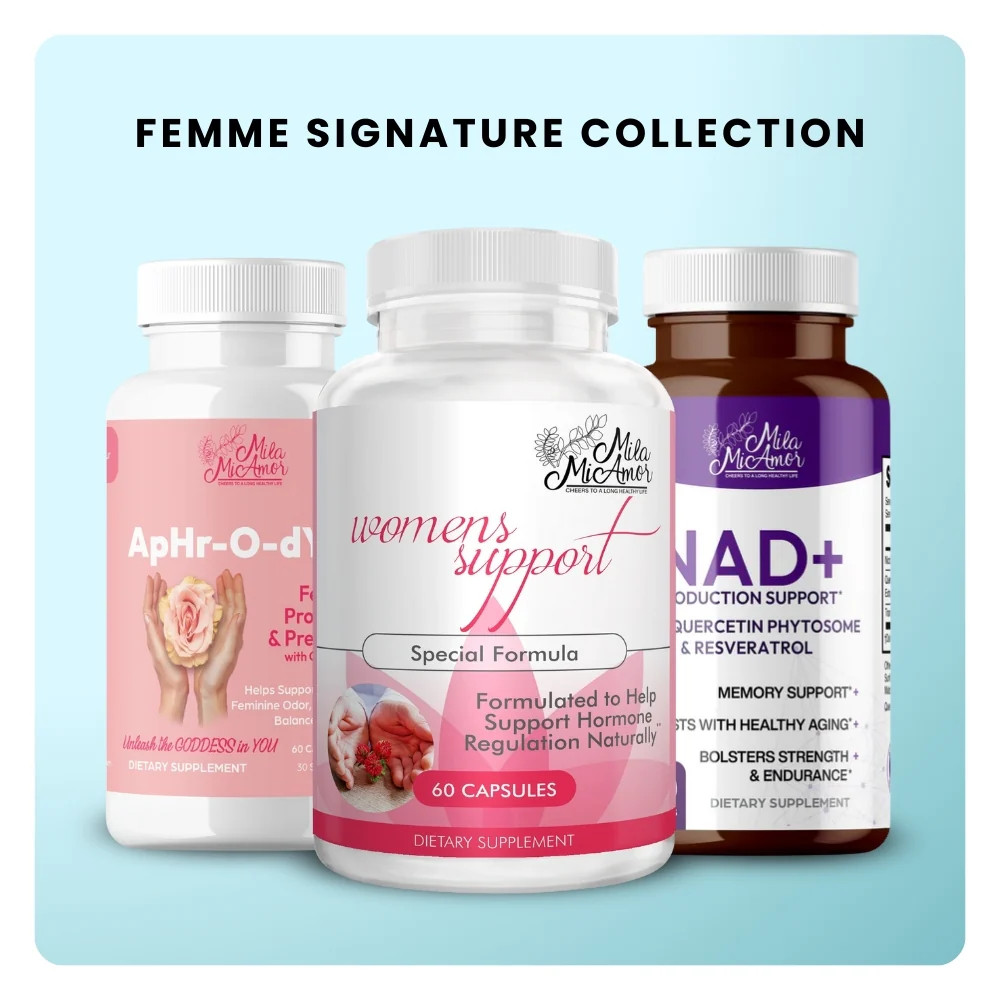 Femme Signature Collection | NAD+ Anti-Aging | Women’s Support | ApHr-O-dYte