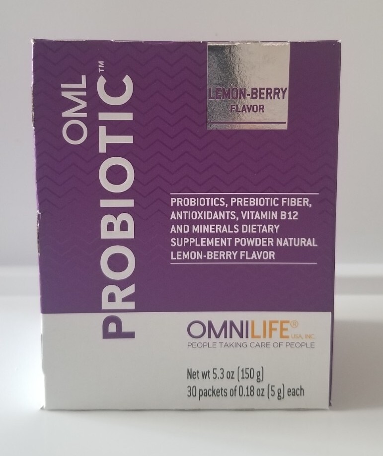 oml Probiotic Caja Con 30 Sobres savor Limon Berry Suplemento natural original