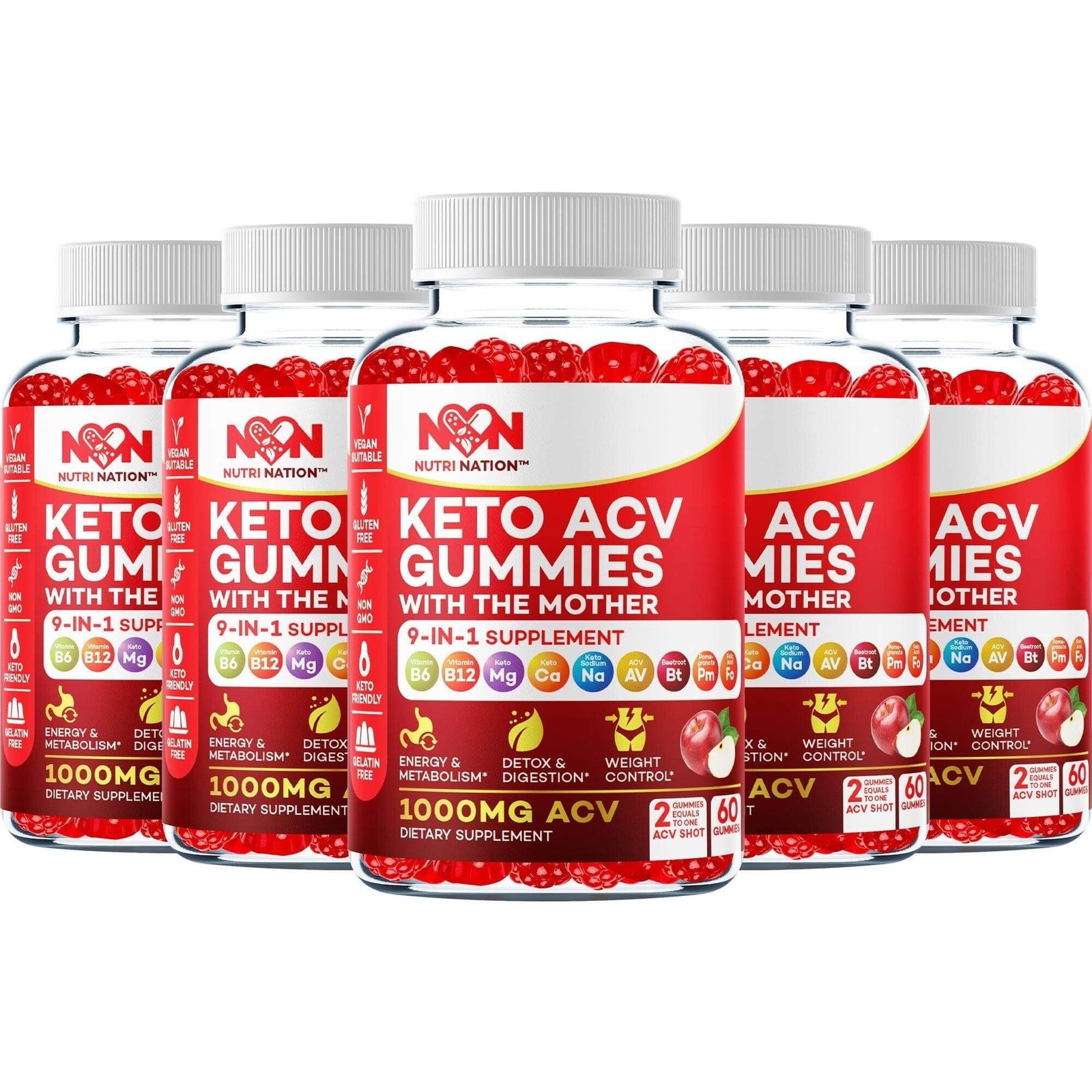 Keto ACV Gummies 1000mg Buy 2 Get 1 Free – Kelly Clarkson Diet by Nutri Nation