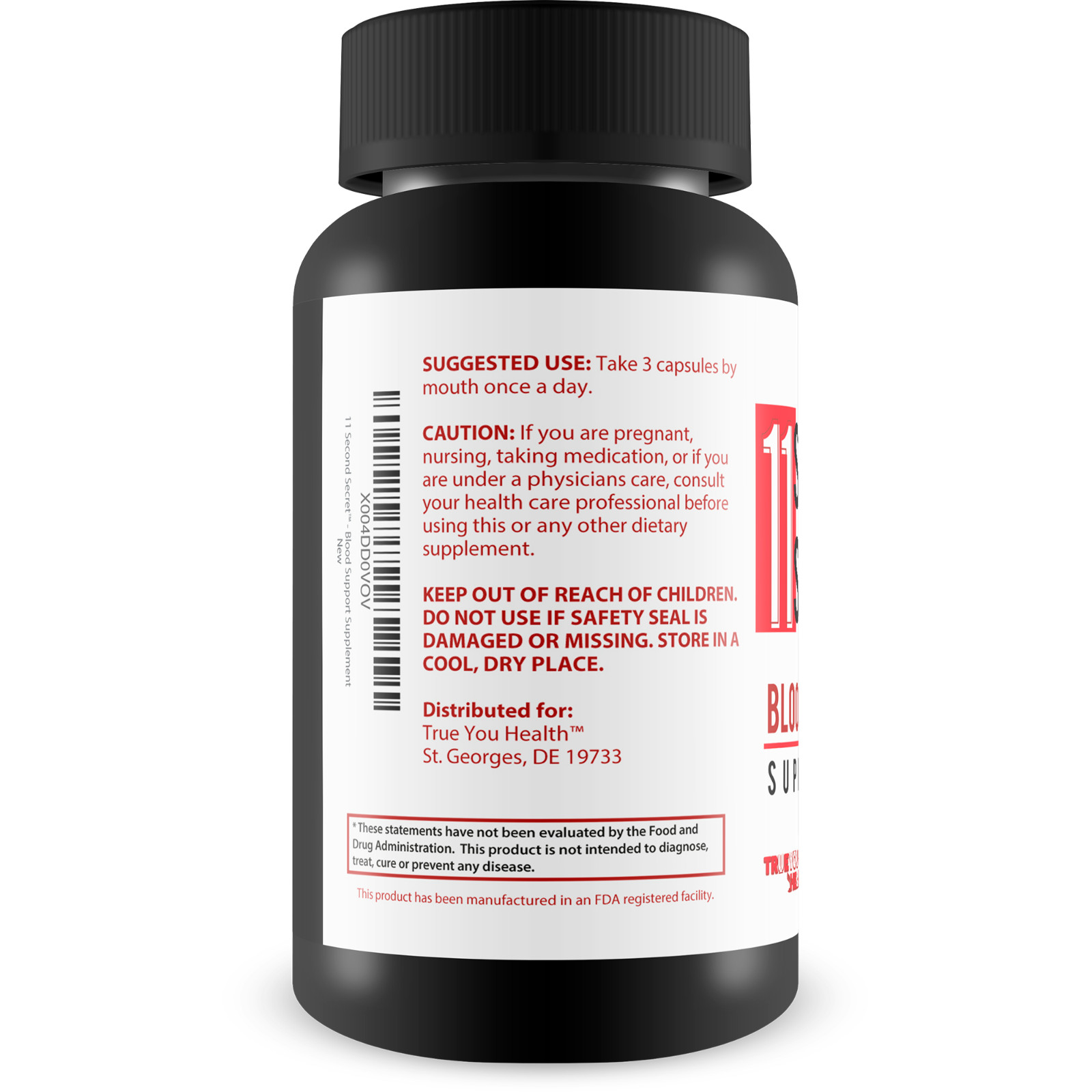 11 Second Secret Blood Support Supplement – Our Best Blood Sugar Support Formula