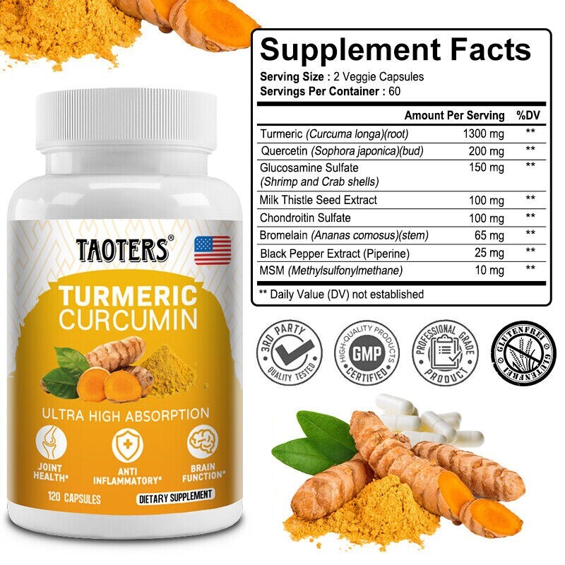 Turmeric Curcumin – Powerful Antioxidant Boosts Immune System