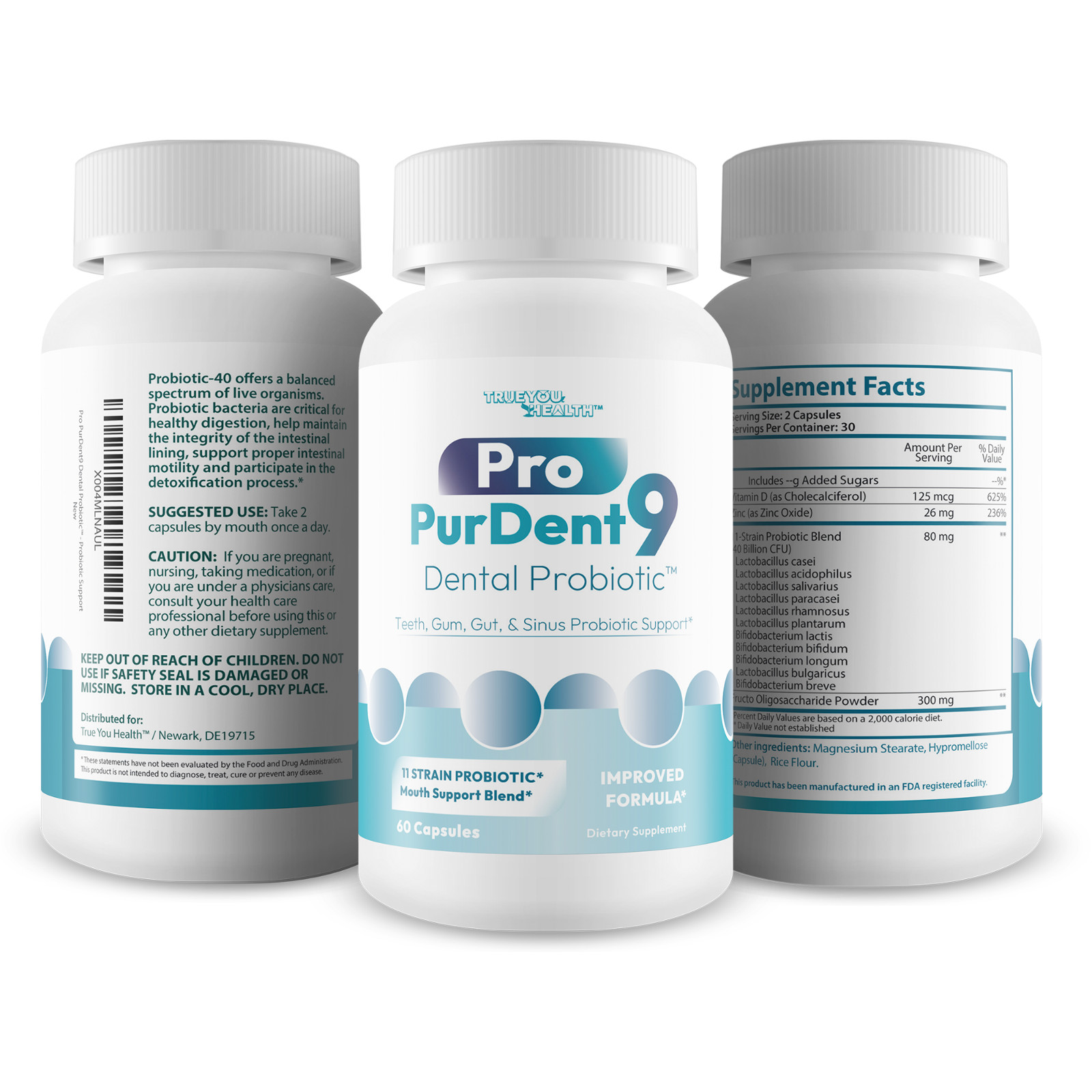 Pro PurDent9 Dental Probiotic – Our Best Dental Probiotics for Teeth and Gums
