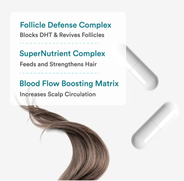 Sun Coast Sciences RejuvaTress For Thinning, Shedding, Weak Hair,60 caps,10/2027