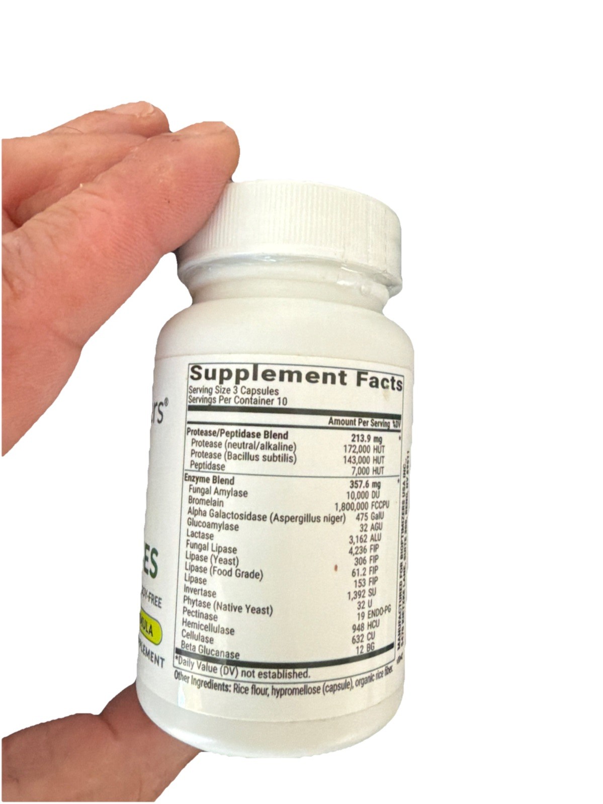 BiOptimizers Masszymes Advanced Enzyme Formula Version 4.0 30 Caps NEW Exp 2/27