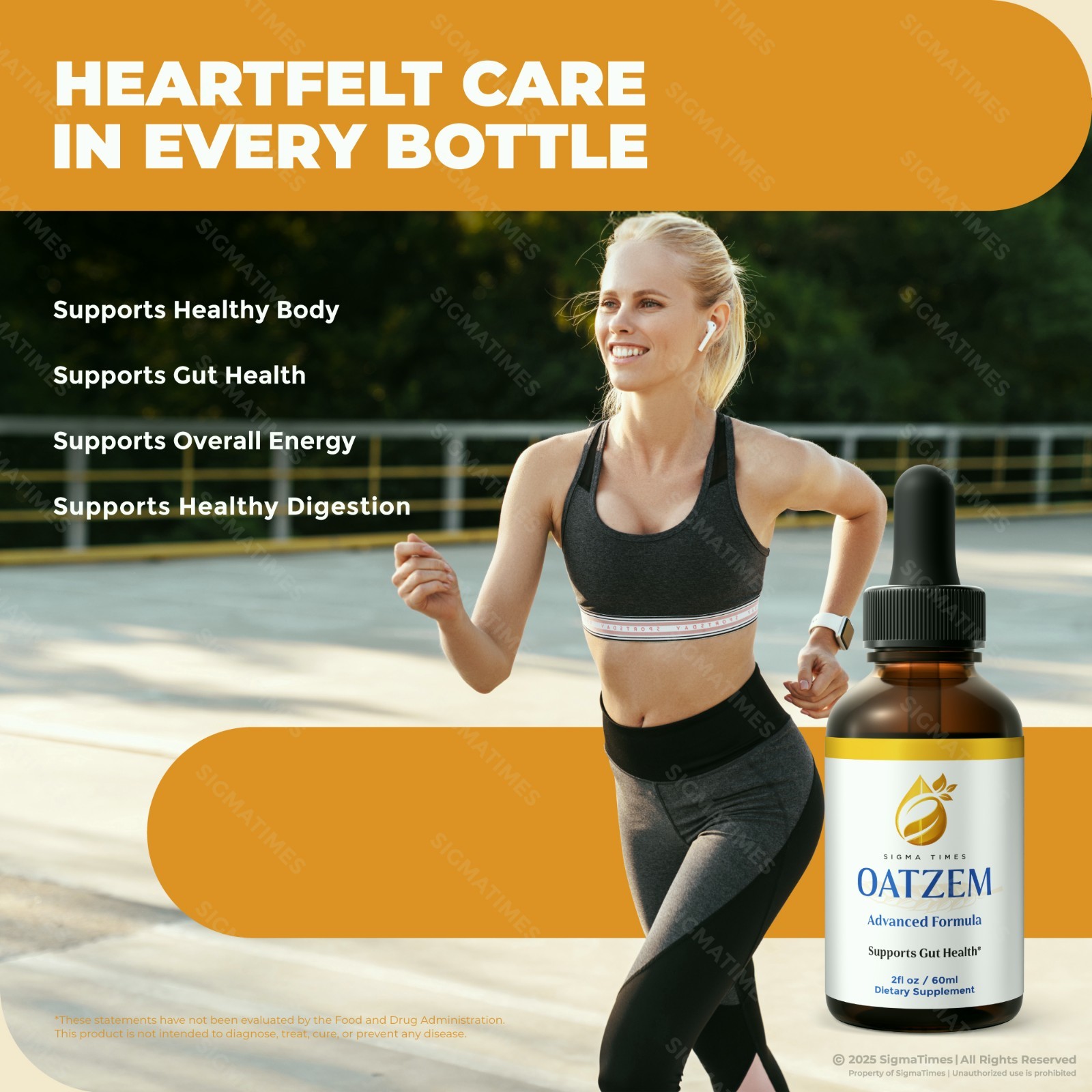 Oatzem Drops, Advanced Liquid Supplement for Weight Loss & Metabolism (30 serv)