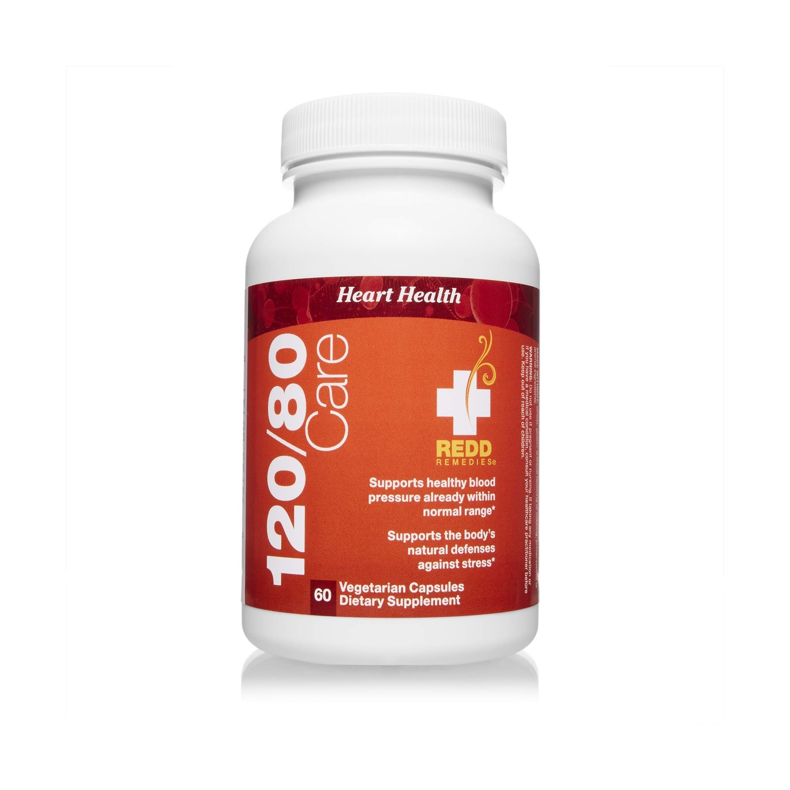 Redd Remedies, 120/80 Care, Natural Blood Pressure Formula, 60 Capsules