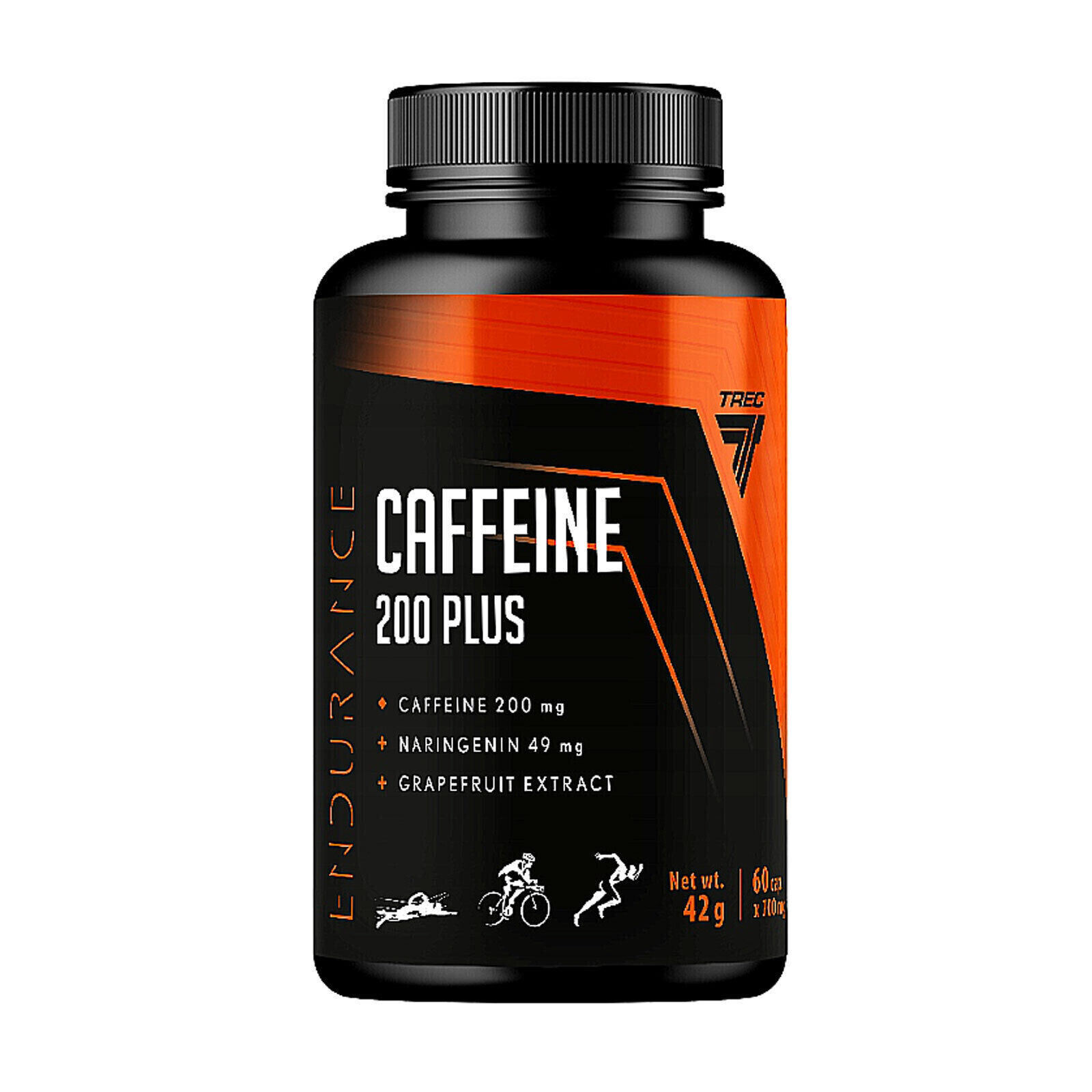 CAFFEINE 200 PLUS – Fast energy, concentration, fat burning, focus, endurance