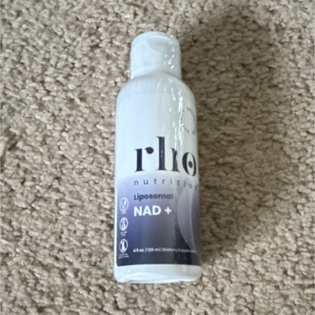 Rho Nutrition Liposomal NAD+ Antioxidant Liquid 4 fl oz Dietary Supplement