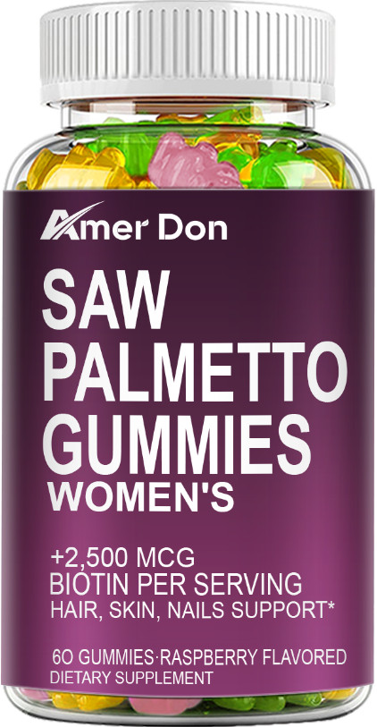 Saw Palmetto Gummies 2500mg for Sleep&Prostate Supplement,Men’s Health Support