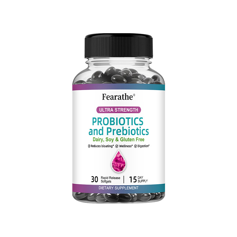 Probiotics & Prebiotics Capsules – Reduce Bloating,Digestive, Health Supplements