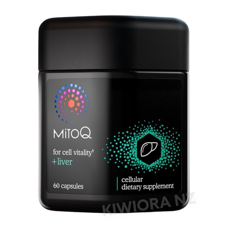 [MitoQ] Liver Support with Milk Thistle 60 Vege Capsules