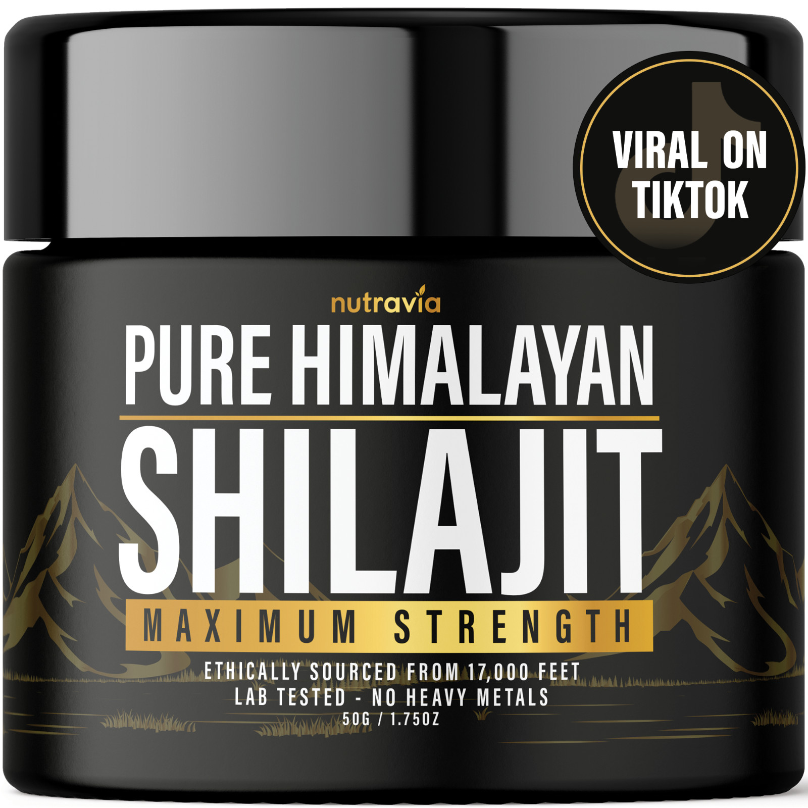 Shilajit Resin Pure Himalayan Shilajit – Lab Tested – Extra Strength Fulvic Acid
