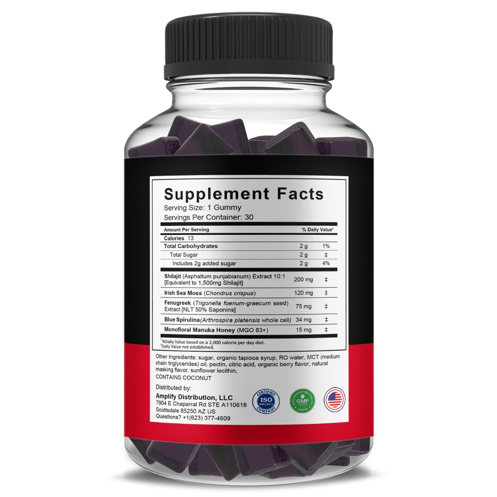 (5 Pack) Jelly Force Male Performance Gummies, JellyForce Male For (150 Gummies)