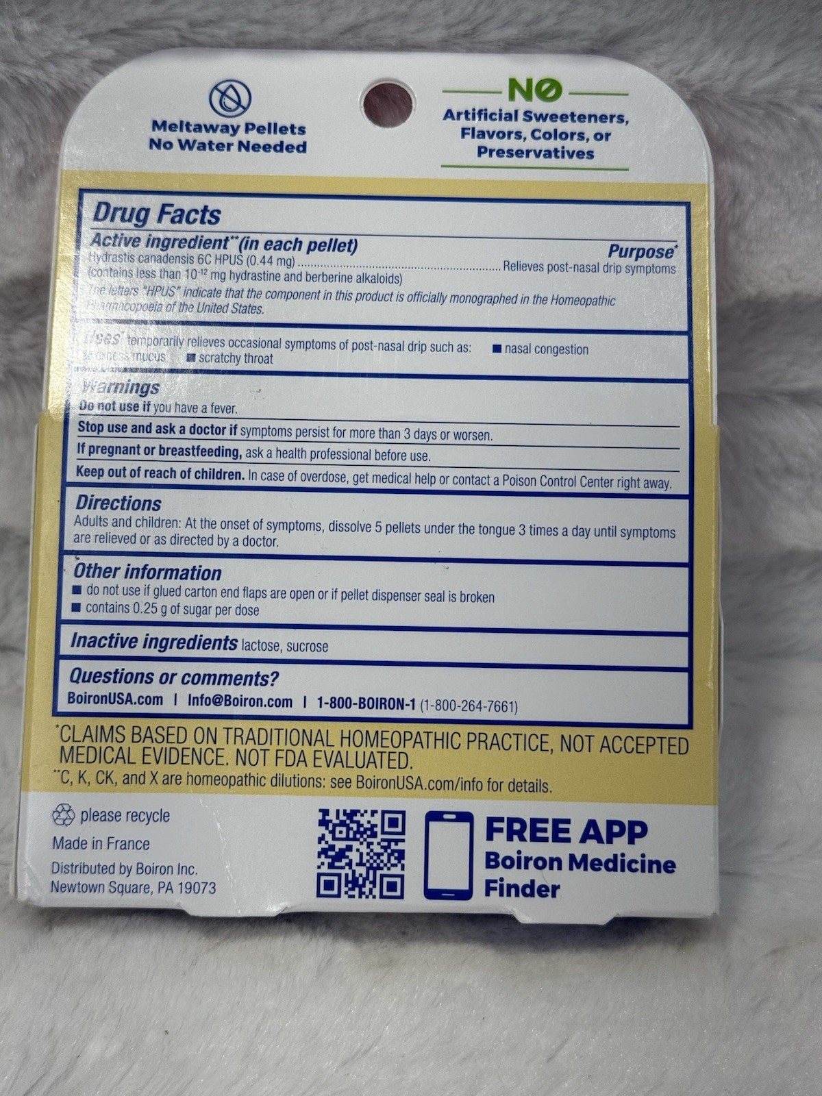 Hydrastis Meltaway Pellets , 3 Tubes, 240 Pellets Total Exp. Jul 2029