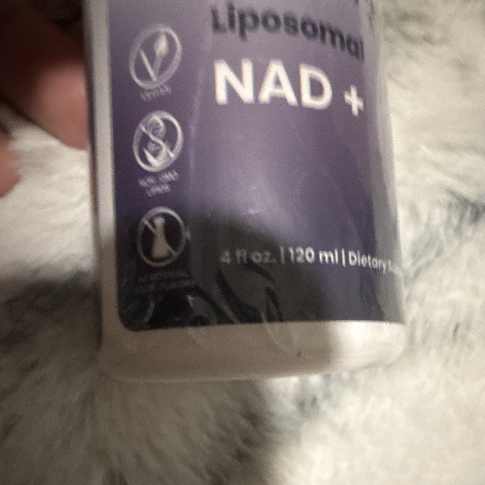 rhe nutrition Liposomal NAD+ Liquid Anti-Aging Vegan Unflavored 4 fl oz