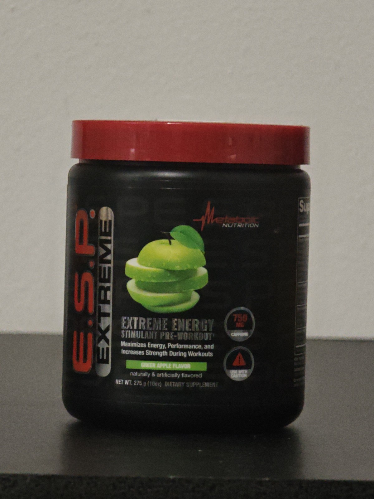 Green Apple ESP Extreme Pre-Workout by Metabolic Green Apple