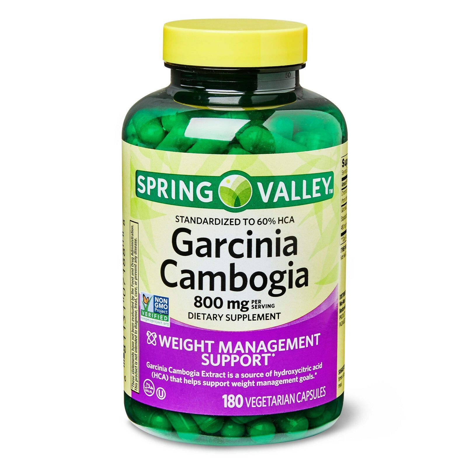 Spring Valley Garcinia Cambogia Dietary Supplement, 180 Capsules..+