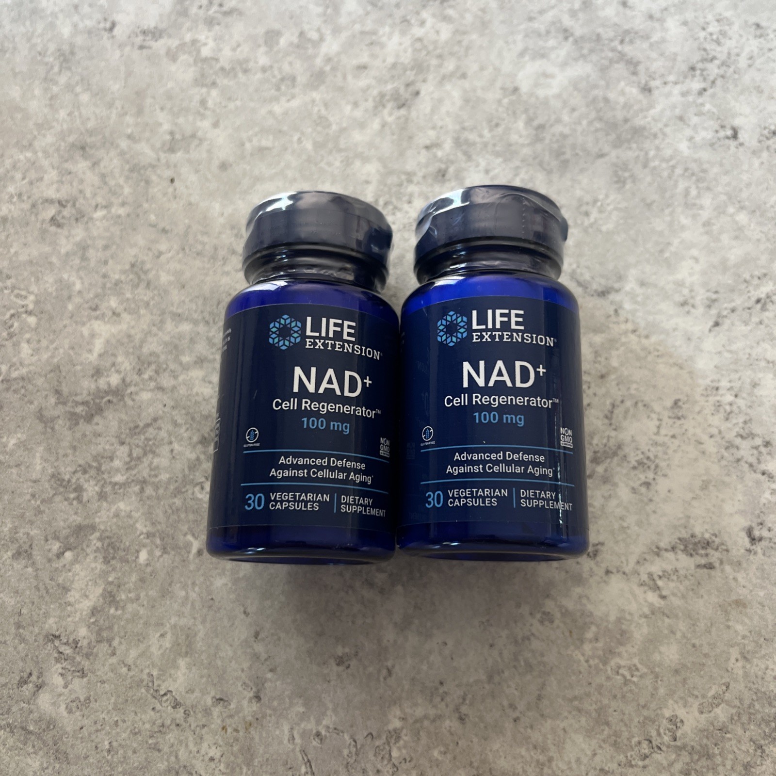 2X Life Extension Optimized NAD+ Cell Regenerator and Resveratrol