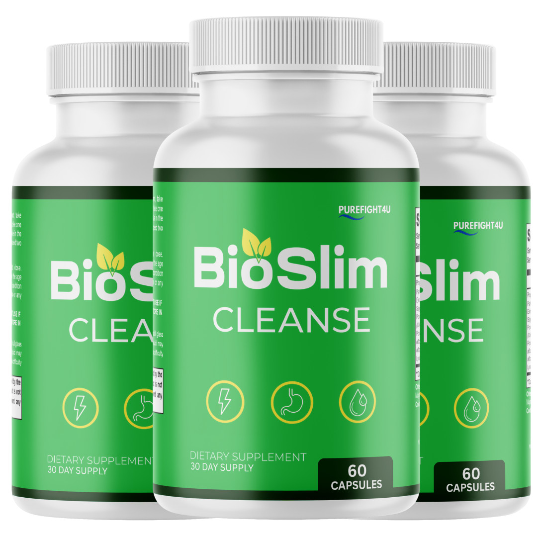 Bio Slim Cleanse Advanced Defense Formula Dietary Supplement – 3 Bottles